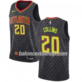 Camiseta Hombre NBA Atlanta Hawks John Collins 20 Nike 2017-18 Negro Swingman